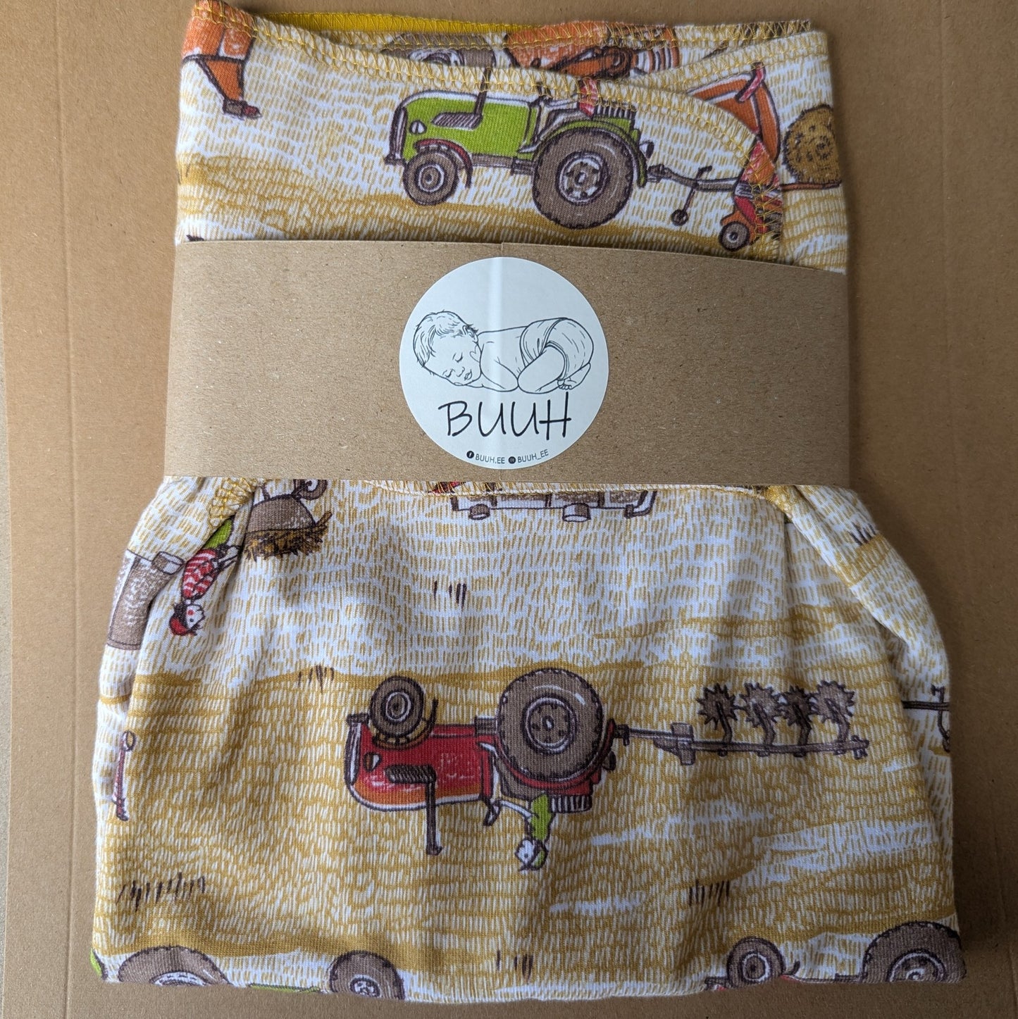 Buuh Tencel & Organic Cotton Pre-flat Nippa Nappy
